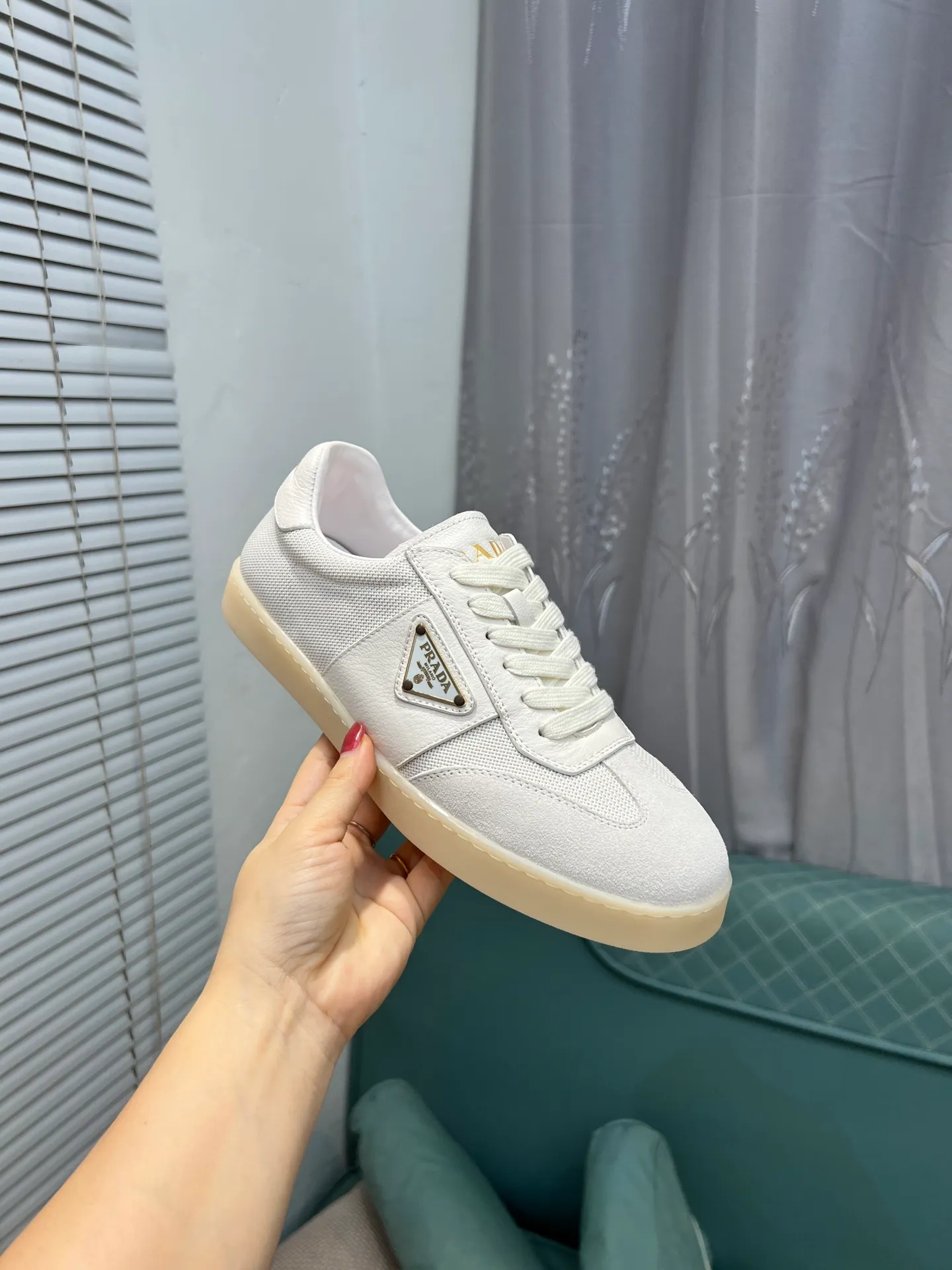Men's shoes 💰540 [PRADA] Men's shoes are popular in the counter, official website synchronization, 1 high-quality shipment ✔️ Original frosted cowhide + cowhide lining, 1🆚1 replica, original sole, 38-45 (45 customized, non-refundable)
